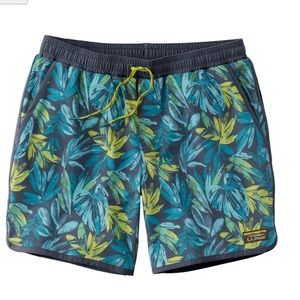 Ll Bean Men's All-Adventure Swim Shorts 7” SZ XXL